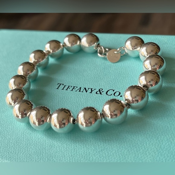 Tiffany & Co. Jewelry - Tiffany & Co Hardwear Ball Bead Bracelet -  Silver 10mm - 7.5”